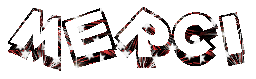 Gif animé merci multicolors